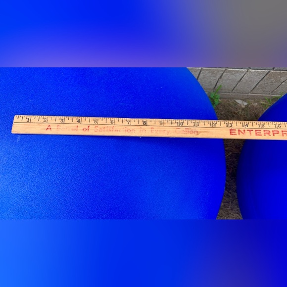 Mid Century Vintage Consumers Bldg Supply Ishpeming Michigan Wooden Yardstick - Picture 8 of 16